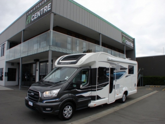 Swift Voyager 594 - Walk Around Bed